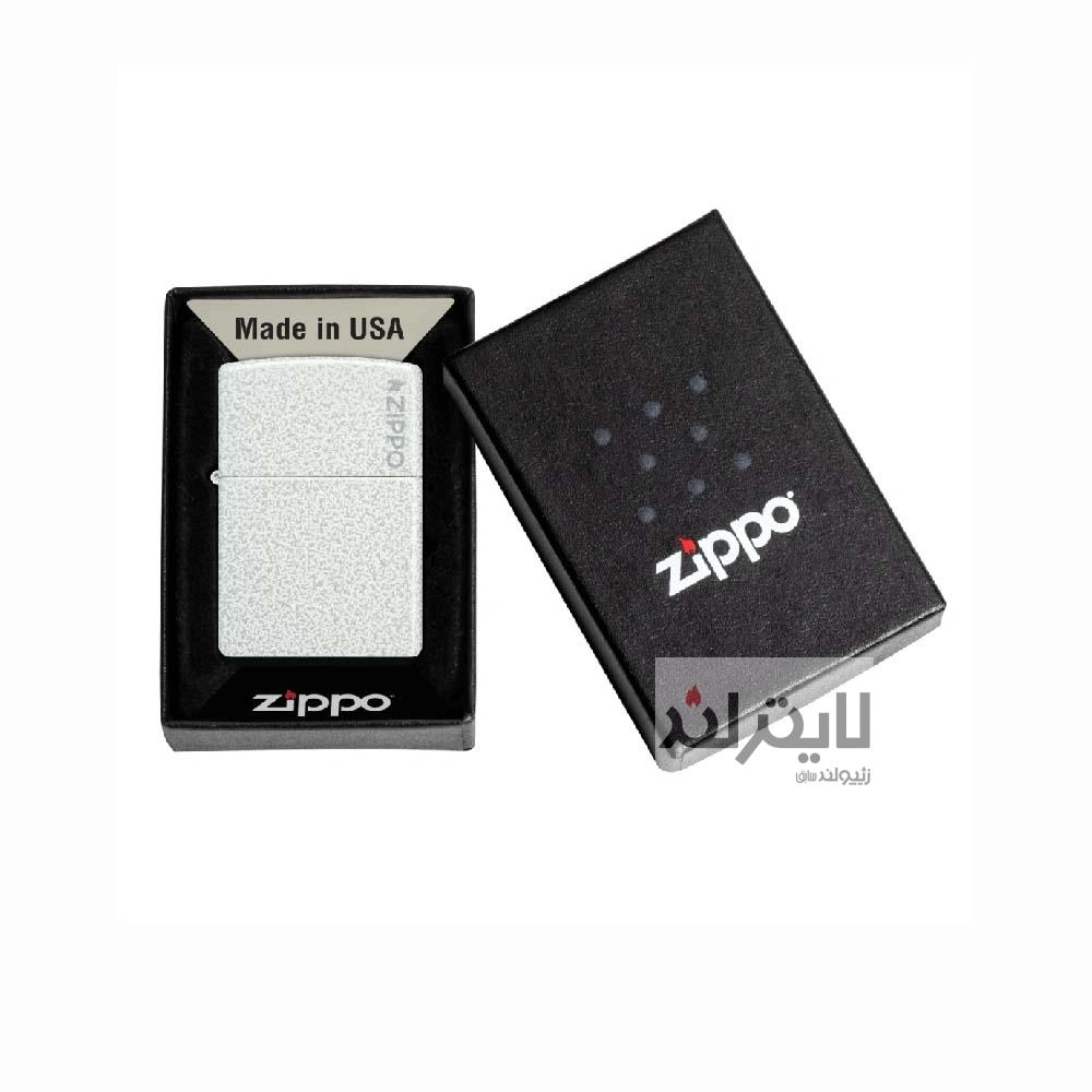 فندک زیپو مدل Classic Glacier Zippo Logo کد 46020zl - Image 7