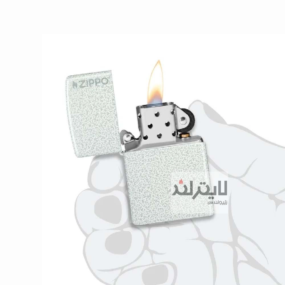 فندک زیپو مدل Classic Glacier Zippo Logo کد 46020zl - Image 6