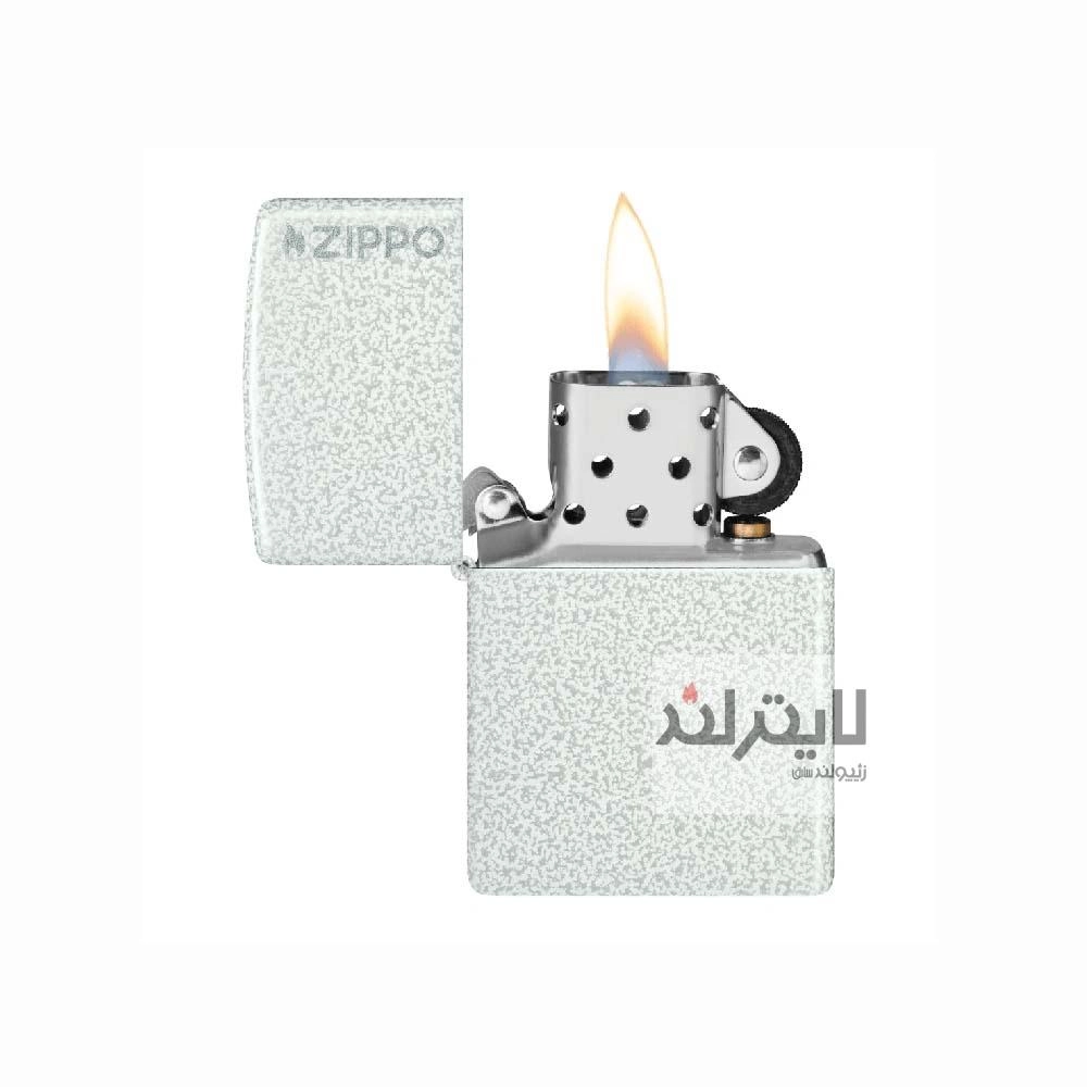 فندک زیپو مدل Classic Glacier Zippo Logo کد 46020zl - Image 2