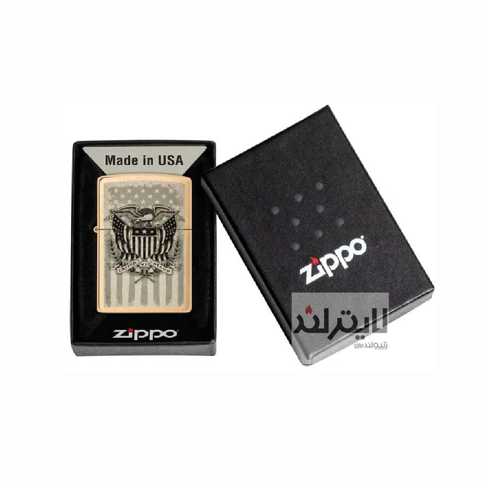 فندک زیپو مدل American Eagle Design کد 46230 - Image 4