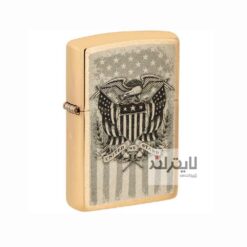 فندک زیپو مدل American Eagle Design کد 46230
