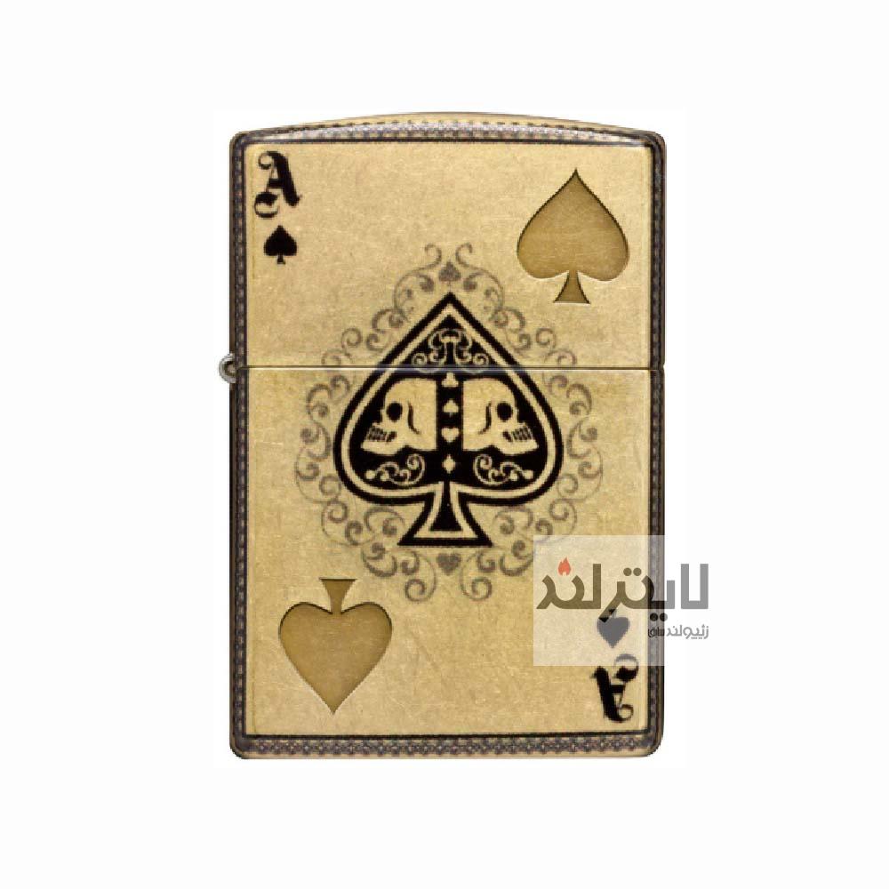 فندک زیپو مدل Ace of Skulls کد 46388 1 فندک زیپو مدل Ace of Skulls کد 46388