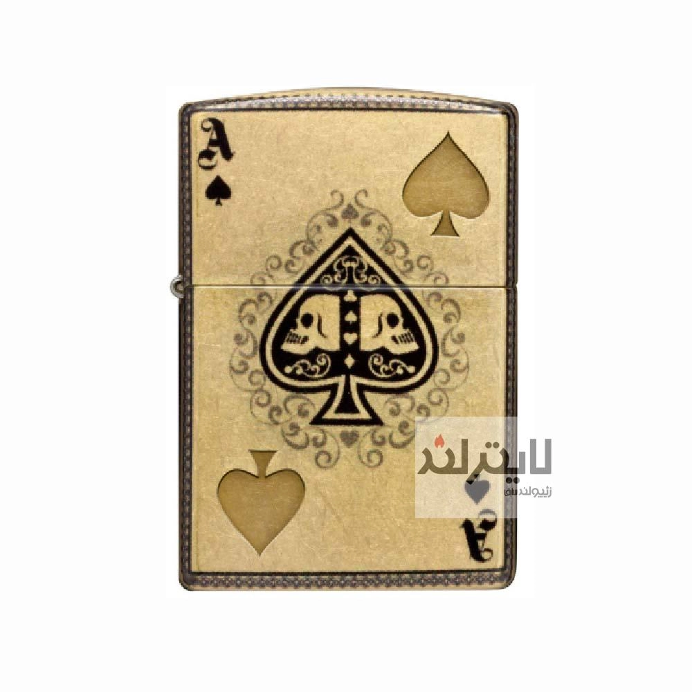 فندک زیپو مدل Ace of Skulls کد 46388
