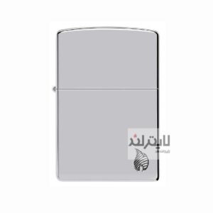فندک زیپو مدل Armor® High Polish Chrome Flame Design کد 46396