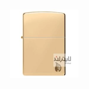 فندک زیپو مدل Armor® High Polish Brass Flame Design کد 46397