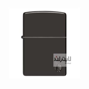فندک زیپو مدل Armor® High Polish Black Flame Design کد 46402