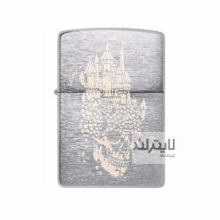 فندک زیپو مدل Skull Castle Design کد 46477
