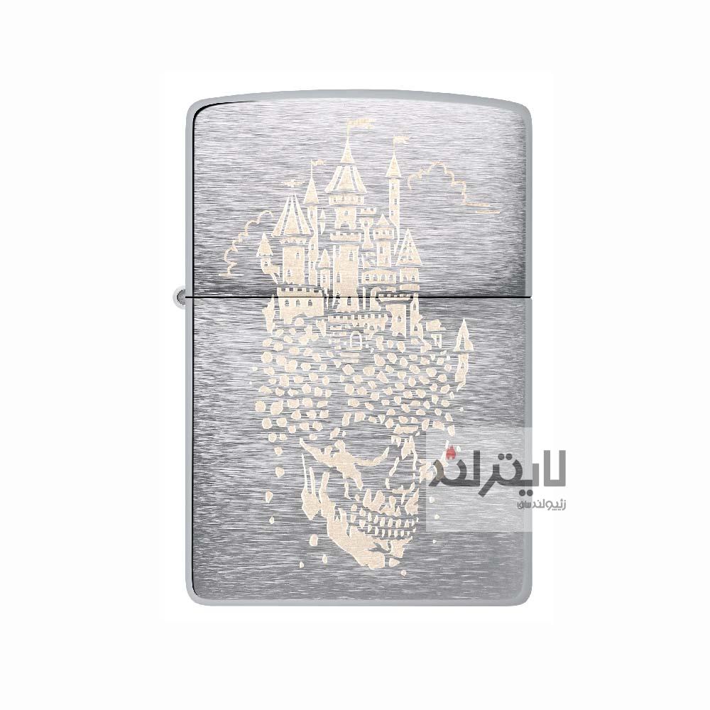 فندک زیپو مدل Skull Castle Design کد 46477 1 فندک زیپو مدل Skull Castle Design کد 46477