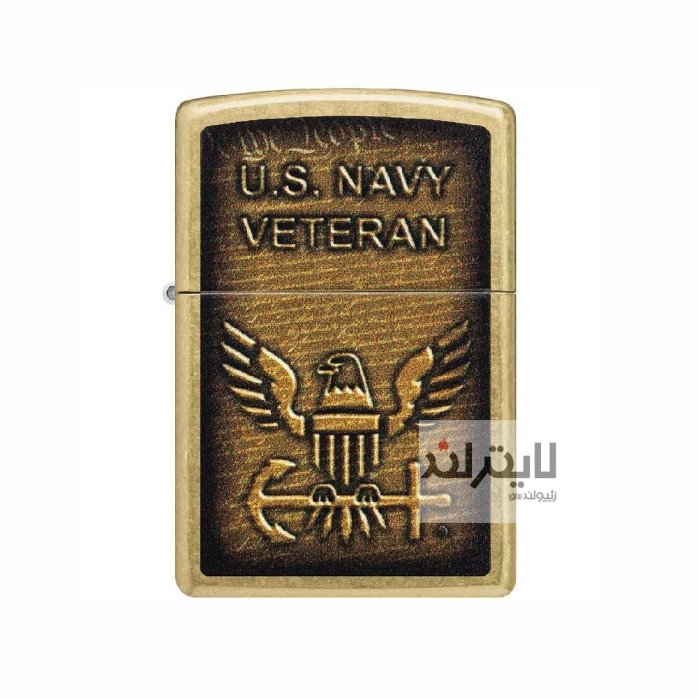 فندک زیپو مدل United States Navy® Veteran Design کد 46489 1 فندک زیپو مدل United States Navy® Veteran Design کد 46489