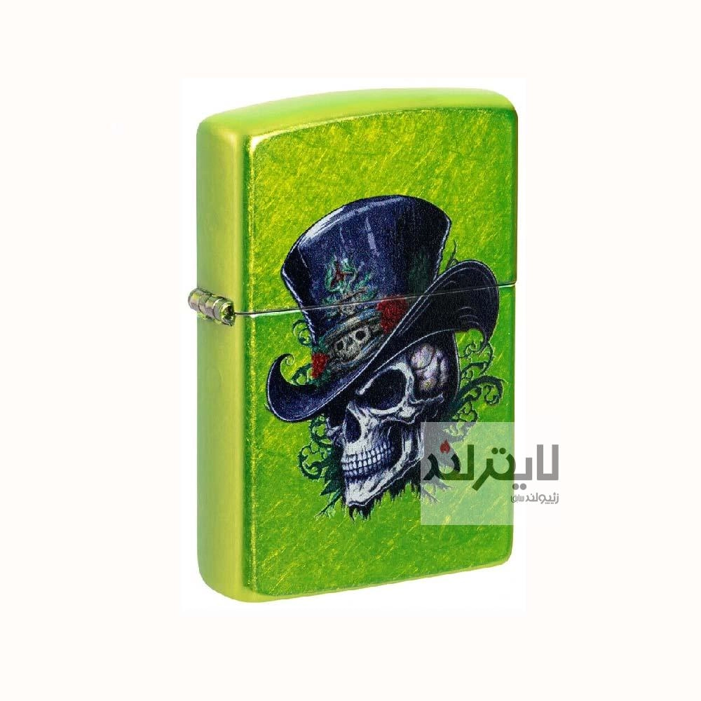 فندک زیپو مدل Steampunk Skeleton Skull Design کد 46709 - Image 4