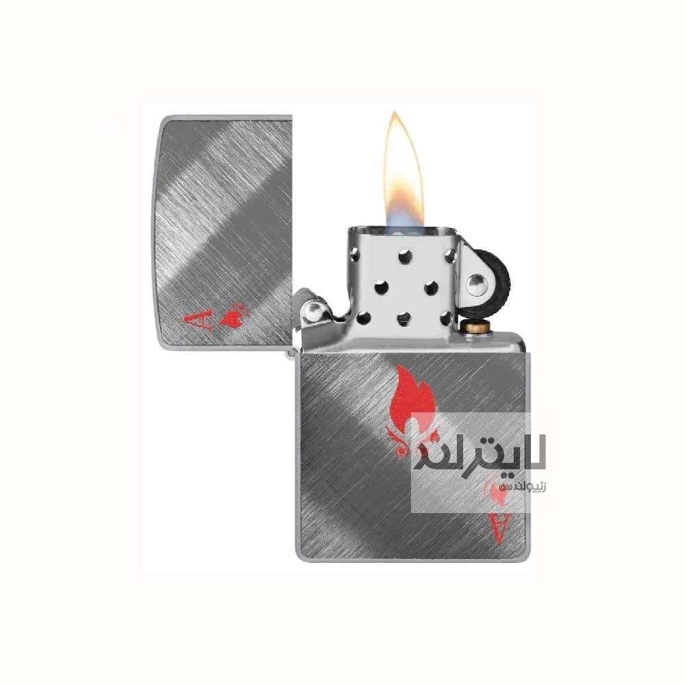 فندک زیپو مدل Flame Ace Design کد 48451 - Image 2