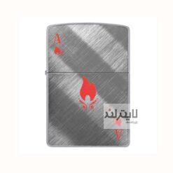 فندک زیپو مدل  Flame Ace Design کد 48451