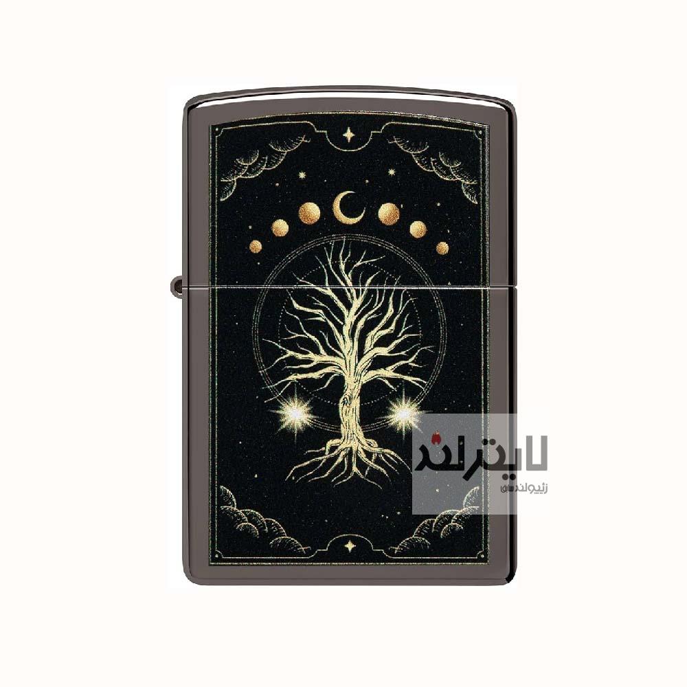 فندک زیپو مدل Mystic Nature Design کد 48636 1 فندک زیپو مدل Mystic Nature Design کد 48636