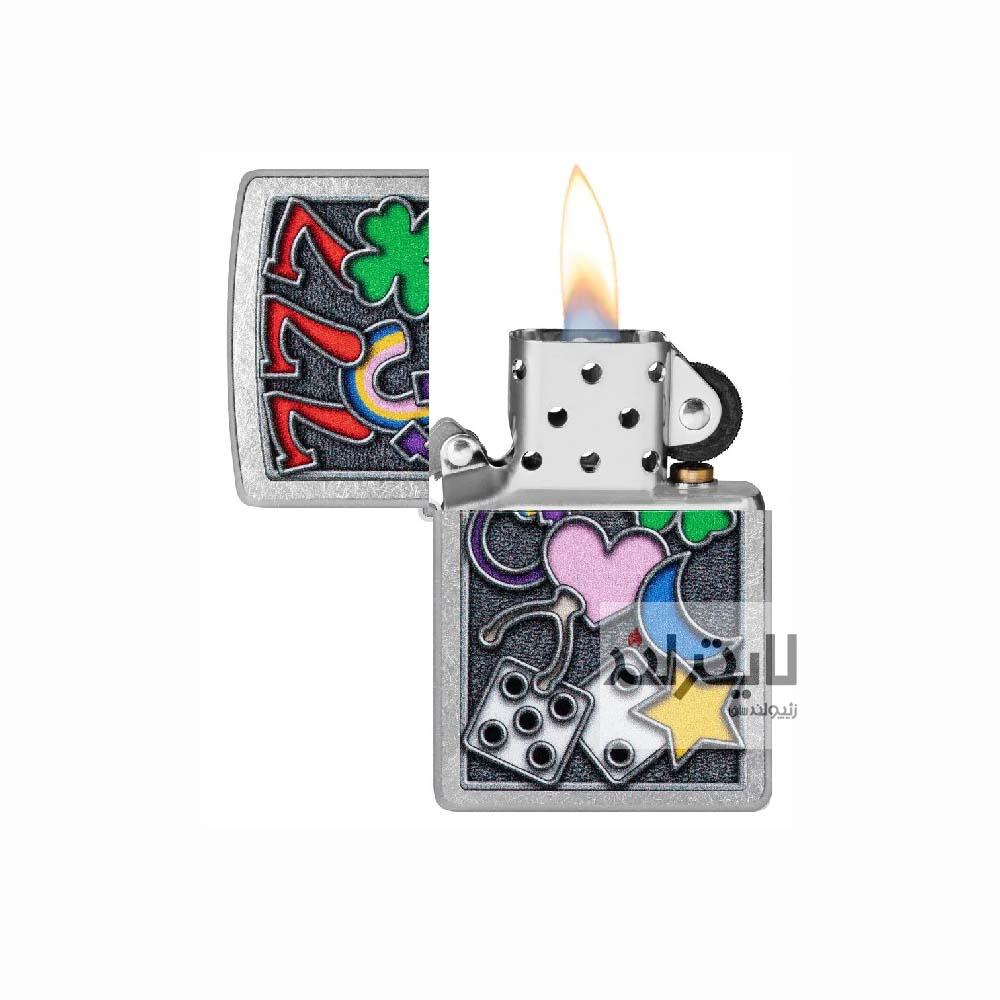 فندک زیپو مدل All Luck Design کد 48682 2 فندک زیپو مدل All Luck Design کد 48682 - Image 2