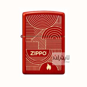 فندک زیپو مدل  Abstract Lines کد 48705