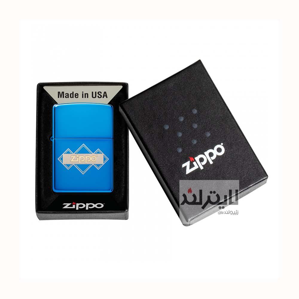 فندک زیپو مدل Zippo Design High Polish Blue کد 48706 5 فندک زیپو مدل Zippo Design High Polish Blue کد 48706 - Image 5