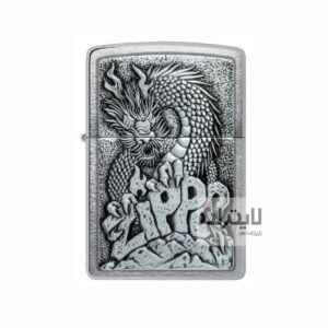 فندک زیپو مدل Dragon & Zippo Logo Design کد 48902