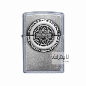 فندک زیپو مدل Harley Davidson Engine Surprise Emblem Street Chrome Lighter کد 49175
