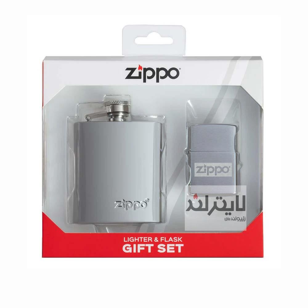 فندک زیپو مدل Zippo Lighter & Flask Gift Set کد 49358 2 فندک زیپو مدل Zippo Lighter & Flask Gift Set کد 49358 - Image 2