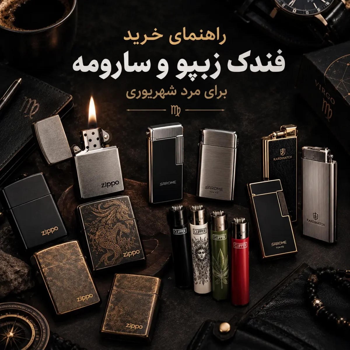 راهنما خرید فندک برای مرد شهریوری
